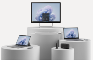 Microsoft Surface Devices- Surface Pro, Surface Laptop, Surface Studio, Surface Hub, and Surface accessories